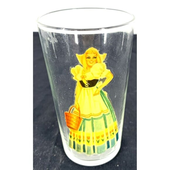 Peek-A-Boo Painted Pin Up Nude Lady Glasses Lot of 4 Women of the World Vtg - Picture 7 of 10